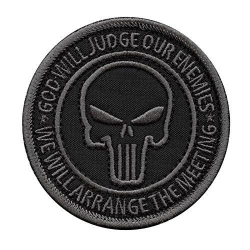 2AFTER1 God Will Judge Our Enemies ACU Subdued US Navy Seals DEVGRU NSWDG Morale Touch Fastener Patch
