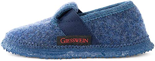 Giesswein Türnberg, Pantofole bambino, Blu (527 / jeans), 34