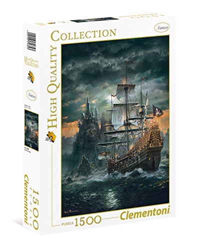 Clementoni- The Pirate Ship High Quality Collection Puzzle, 1500 Pezzi, 31682