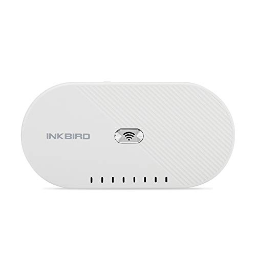 Inkbird IBS-M1 Wi-Fi Gateway Collega con Wi-Fi Router, Wireless WiFi Gateway per Termoigrometro e Maggiori Prodotti di IKNBIRD, Monitora la Temperatura e l'Umidità Ovunque Tramite l'App