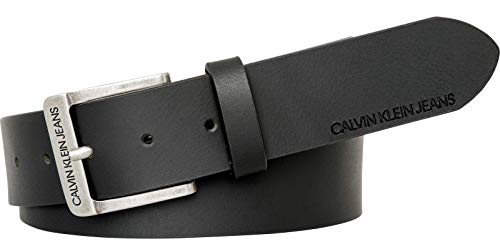 Calvin Klein J 4cm Ckj Belt Cintura, Nero (Black 001), 10 (Taglia Produttore: 110) Uomo