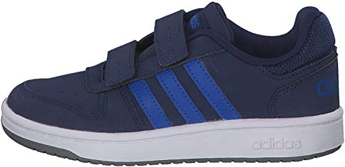 adidas Hoops 2.0 Cmf C, Scarpe da Basket Unisex-Bambini, Multicolore (Azuosc/Azul/Gritre 000), 30 EU