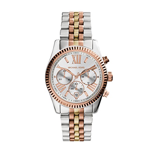 Michael Kors Orologio Analog Quartz Donna con Cinturino in Acciaio Inossidabile MK5735