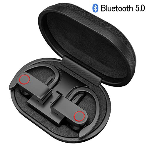 Cuffie Bluetooth - iAmotus Auricolari Bluetooth 5.0 Senza Fili in Ear Sportivi IPX6 TWS Wireless Earphones con CVC Riduzione del Rumore/Hi-Fi Stereo/ 11 Ore per iPhone, iPad, Samsung, Huawei