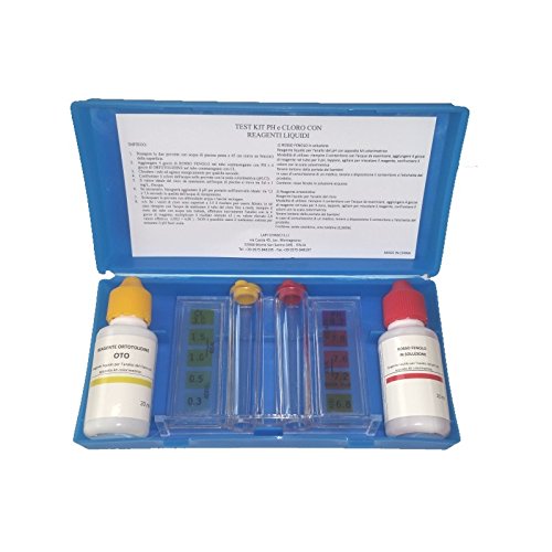 LAPI CHIMICI Test Kit gocce analisi cloro PH manutenzione piscina controllo qualità acqua