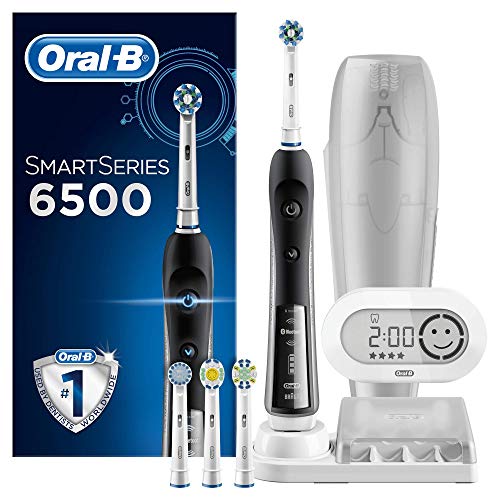 Braun Oral-B Smart Series 6500 Electric Rechargeable Toothbrush Black