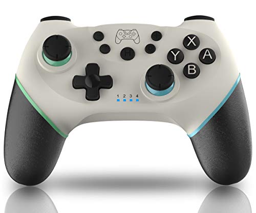 Maegoo Controller per Nintendo Switch, Controller Switch Bluetooth Wireless Joystick Gamepad Joypad Che Supporta Sensore 6 Assi Giroscopici, Turbo e Doppia Vibrazione - Nuova Versione 2020