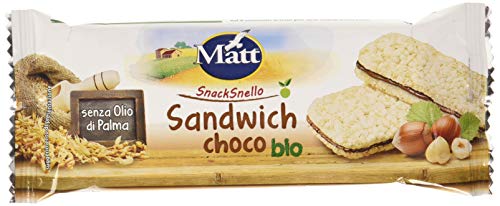 Matt Snacksnello Sandwich Nocciola Bio - 20 g