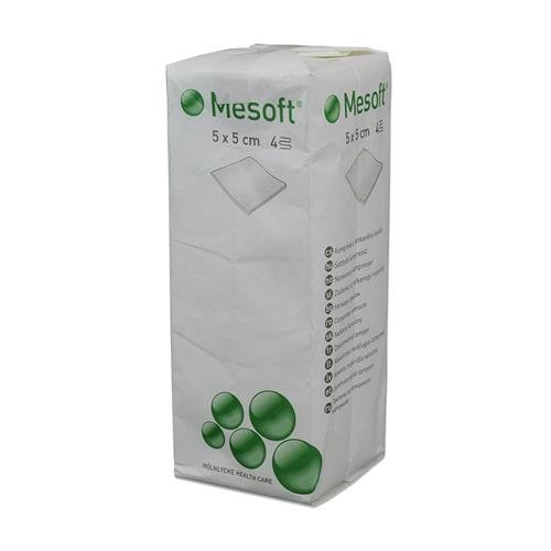 Mesoft ME156015 Mesoft ME156015 tamponi non sterili, 5 cm x 5 cm (confezione da 100)
