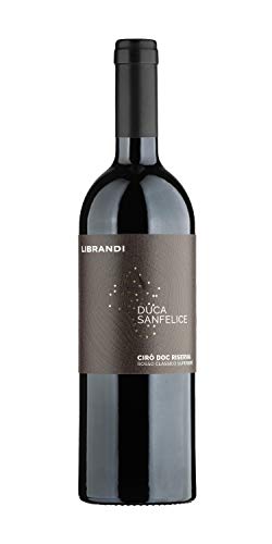 Librandi Vino Cirò Rosso Classico Superiore Riserva Duca Sanfelice - 2017-6 Bottiglie da 750 ml