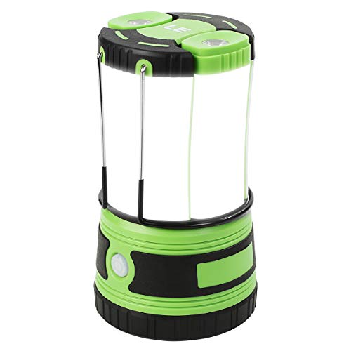 LE Lampada da Campeggio LED con 2 Torce Staccabili, USB Ricaricabile e Alimentato a Batteria, 1000lumen Lanterna da Campeggio 4 Modalità Illuminazione, Luce Esterna per Emergenza Escursionismo Pesca