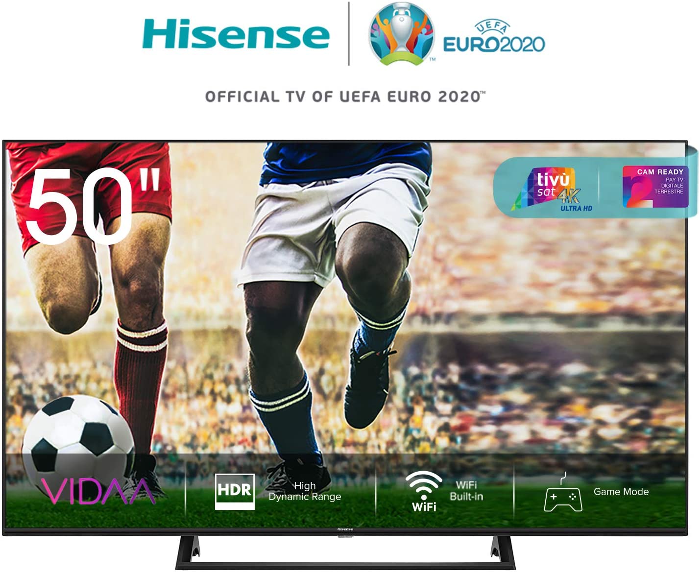 Hisense 50AE7210F, Smart TV LED Ultra HD 4K 50