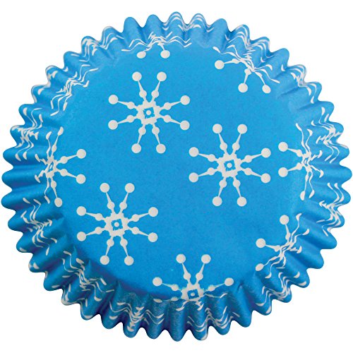 PME Fiocchi di Neve Pirottini per Cupcake e Muffin Piccoli, Carta, Multicolore, 100 unità