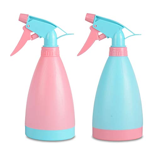 Cymax 2 Pezzi Flacone Spray Bottigliette Spray Spruzzino Nebulizzatore per Disinfettante Pulizia Giardino Piante Barbiere Parrucchiere