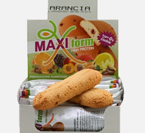 Ciaocarb IAF00073052 Proto Max Stage 1, 10 Savoiardi da 35 g, Arancia