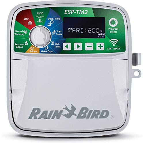 Rain Bird 890391 ESP-TM2-Programmatore, 230 V, 6 stazioni, Bianco