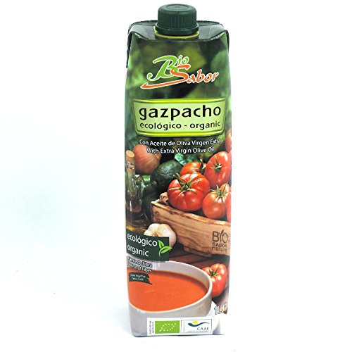 Bio Sabor - Gazpacho with Extra Virgin Olive Oil - 1L (Case of 10)