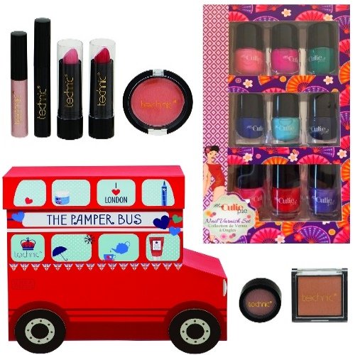 Super cosmetici Beauty London Bus Make Up Smalto Set 17 pezzi