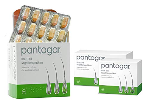 Pantogar ® Pantovigar * 1 scatola = 150 capsule * Originale Merz Pharma * Made in Unione Europea * Il Miglior Rimedio per la Perdita di Capelli e la Ricrescita delle Unghie
