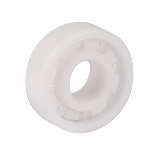 Wytino Cuscinetto, Cuscinetto a Sfere 1PCS 696 6x15x5mm Cuscinetto a Sfere in Ceramica ZrO2 ad Alta precisione Bianco