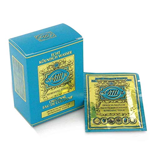 4711 Original Eau De Cologne, Refreshing Tissue, Uomo, 20 g