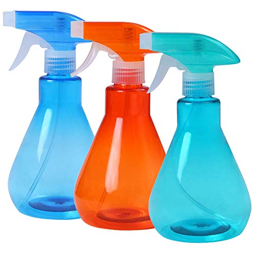 Yangte, flaconi spray vuoti da 500 ml, nebulizzatore fine, modalità nebulizzatore e flusso per la pulizia, confezione da 3