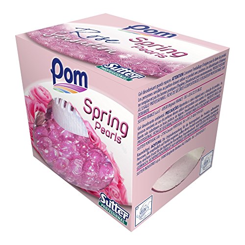 Pom Spring Pearls Gel Deodorante per Ambiente, 120 Gr