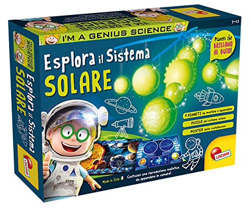 Liscianigiochi- I'm a Genius Science Gioco per Bambini Laboratorio Esplora Il Sistema Solare, 60542