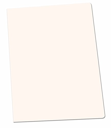 Elba Gio – Confezione da 50 cartelline semplici, formato A4, colore: bianco