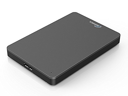 Sonnics 1TB Grigio scuro hard disk esterno portatile USB 3.0 Super velocità di trasferimento per uso con Windows PC, Apple Mac, Xbox One e PS4
