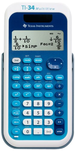 TI-34 MultiView Scientific Calculator