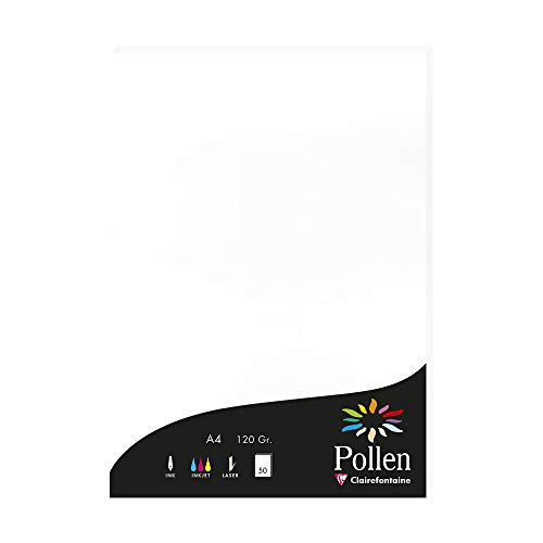 Clairefontaine Pollen- Carta A4, 21 x 29,7 cm, 25 Pezzi