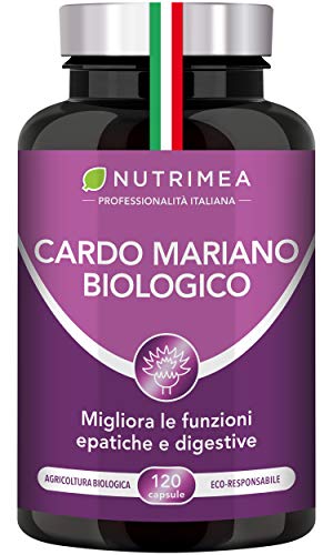 Cardo Mariano | Tonico - Decongestionante | Integratore Alimentare | Azione protettiva sul fegato | Funzionalità Epatica, Digestiva, Depurativa | 100% biologico e naturale | Adatto a celiaci e vegani