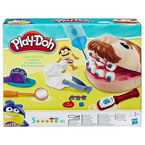 Hasbro Play-Doh - Play-Doh Dottor Trapanino, B5520EU4