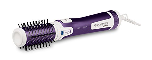 Rowenta CF9530 Brush Activ Spazzola Rotante e Asciugante per Volume, Lucentezza e Morbidezza, 1000 W, Viola/Bianco