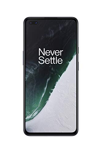 OnePlus NORD Smartphone Ash Grey | 6.44” Fluid AMOLED Display 90Hz |12GB RAM + 256GB Storage | Quad Camera| Warp Charge 30T | Dual Sim | 5G |2 Years Warranty