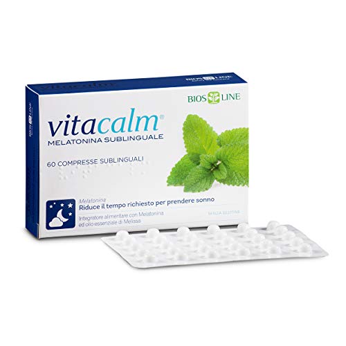 Biokap Bios Line Vitacalm Melatonina Sublinguale 60 Compresse - 20 g