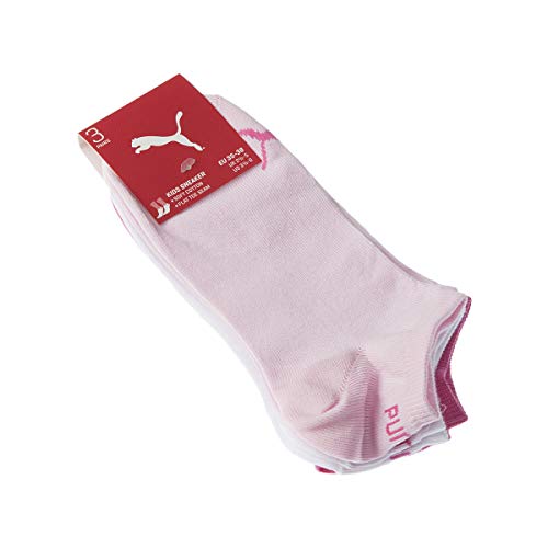 Puma, calzini sportivi da bambino, confezione da 3 Pink Lady (422). 31-34