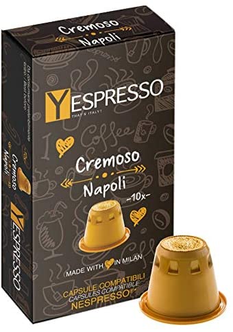 100 Capsule Nespresso compatibili (CREMOSO Napoli)