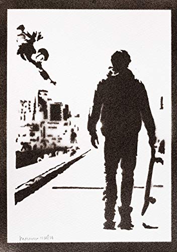 Poster Tony Hawk's Pro Skater Handmade Graffiti Street Art - Artwork