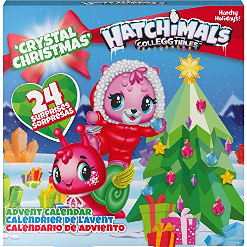 HATCHIMALS, Calendario dell'avvento CollEGGtibles con Personaggi esclusivi e Accessori di Carta, per Bambini dai 5 Anni in su, Multicolore, 6044284