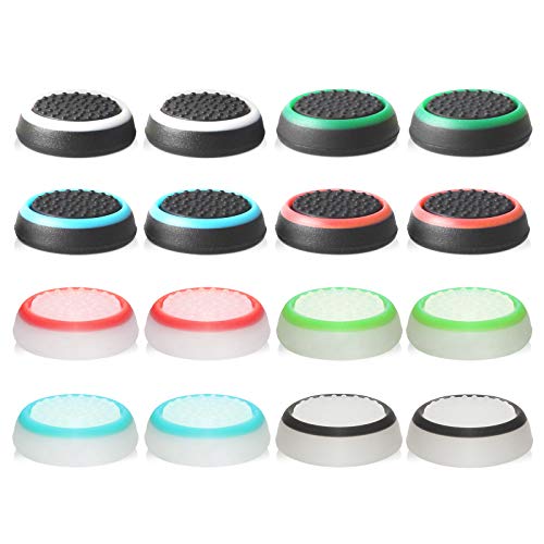 abd Tappi Pulsanti in Silicone Copertura di Protezione for PS4, Xbox 360, PS3 Controllers Colori Misti, 8 Paia