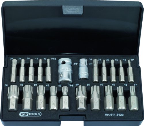 KS Tools 911.3120 Serie di Chiavi a Bussola Superlock, 22 Pezzi