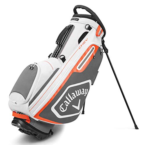 Callaway CG BG ST Chev, Borse da Golf Uomo, Bianco/Carbone, Taglia Unica