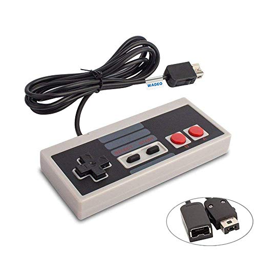 WADEO Controller NES Classic Mini Edition, NES Gamepad con prolunga di collegamento prolunga da 1.8M per Nintendo Mini NES Classic Edition