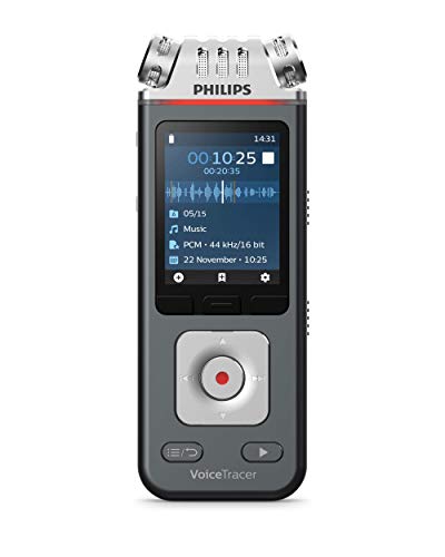 Philips VoiceTracer DVT6110, Registratore audio Per musica, conferenze e interviste