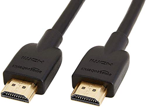 AmazonBasics - Cavo Ultra HD HDMI 2.0 ad alta velocità, formati 3D supportati, con Audio Return Channel, 3 m