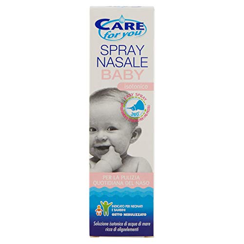 Care For You, Spray Nasale Baby da 100 ml, per la Pulizia Quotidiana