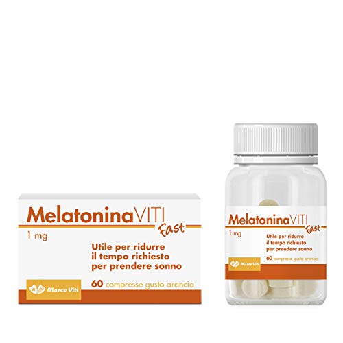 Marco Viti Integratore Alimentare di Melatonina, 60 compresse 150gr (Melatonina 1 mg/compressa