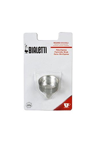 Bialetti Industrie Spa-Div.Caffett. Imbuto Originale Bialetti TZ 1, Metallo, Inox, 12 x 5,5 x 19 cm